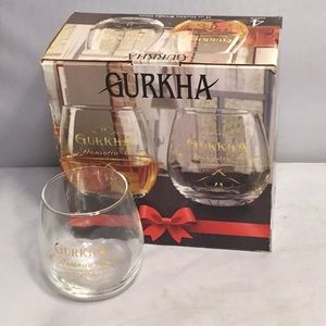 GURKHA 4 WHISKY & CIGAR GLASSES